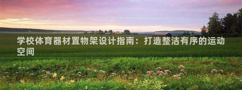 富联平台辉 411o31 富联：学校体育器材置物架设