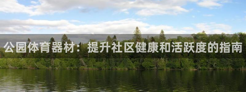 富联文体：公园体育器材：提升社区健康和活跃度的指南