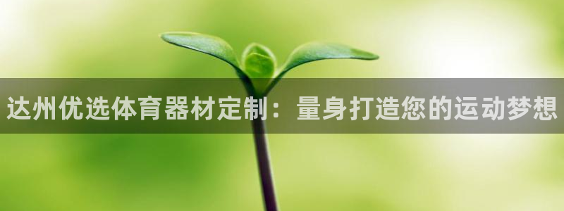富联娱乐官方网站入口网址：达州优选体育器材定制：量身打造您的